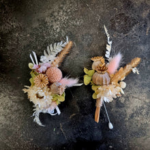 Load image into Gallery viewer, Preserved Rose Corsage and Buttonhole set