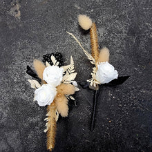 Load image into Gallery viewer, Preserved Rose Corsage and Buttonhole set