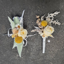 Load image into Gallery viewer, Preserved Rose Corsage and Buttonhole set