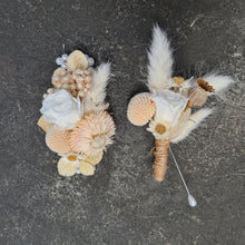 Load image into Gallery viewer, Preserved Rose Corsage and Buttonhole set