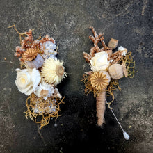 Load image into Gallery viewer, Preserved Rose Corsage and Buttonhole set
