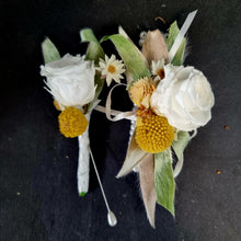 Load image into Gallery viewer, Preserved Rose Corsage and Buttonhole set
