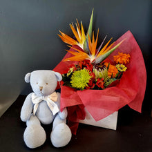 Load image into Gallery viewer, Baby Flowers &amp; Cuddly Gift
