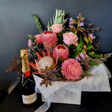 Load image into Gallery viewer, Flowers with Champagne
