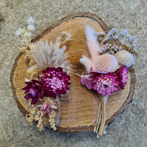 Dried Flower Corsage