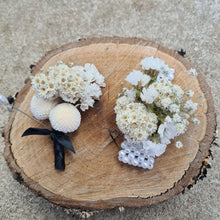 Load image into Gallery viewer, Wrist Corsage and Buttonhole / Boutonniere Set
