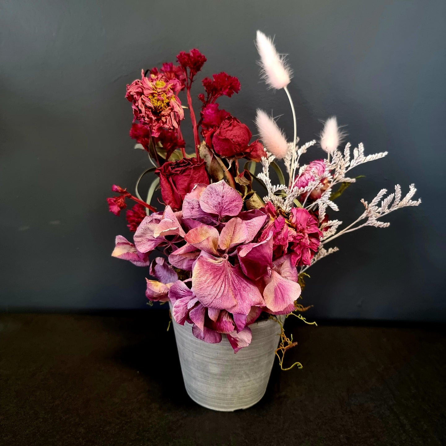 Dried Mini-Pot Arrangements
