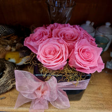 Load image into Gallery viewer, Vase of Preserved Roses
