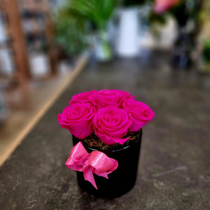 Vase of Preserved Roses