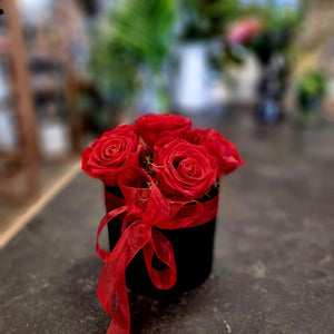 Vase of Preserved Roses