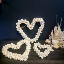 Load image into Gallery viewer, Hanging Shell Hearts
