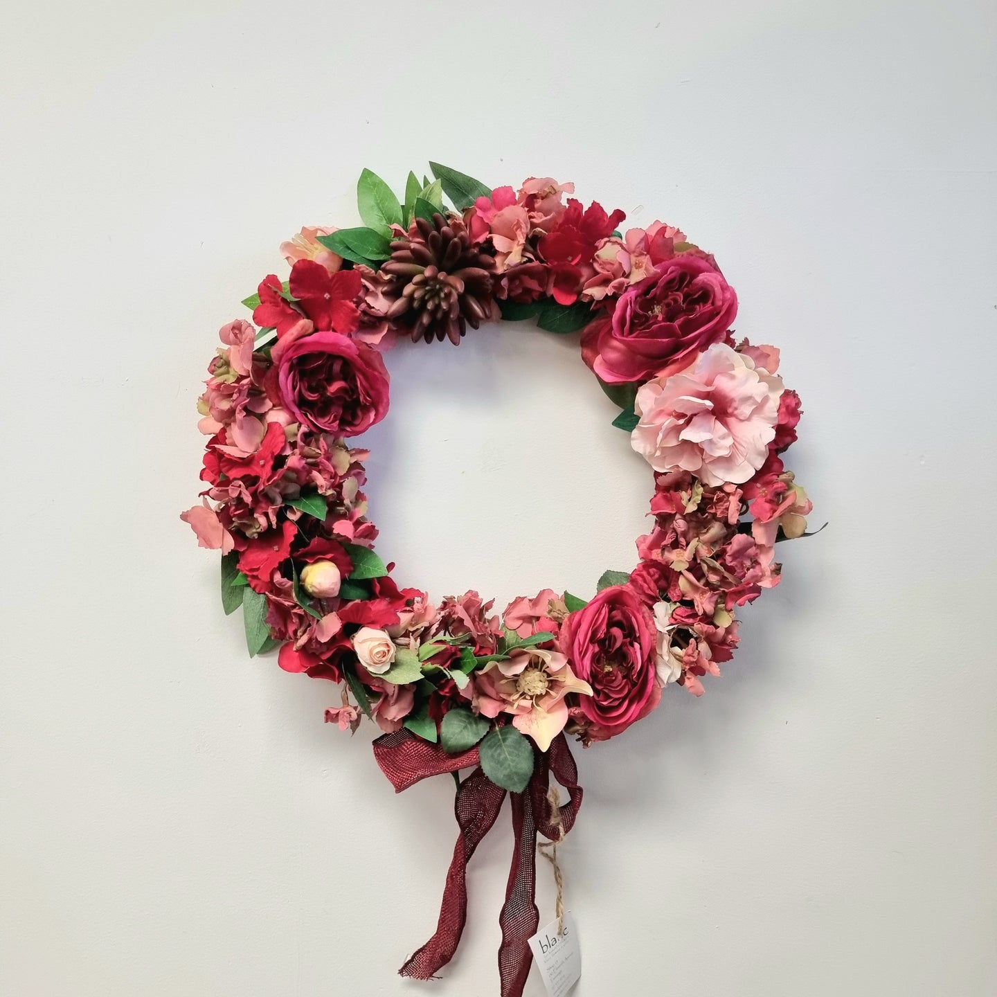 Silk Flower Wreath