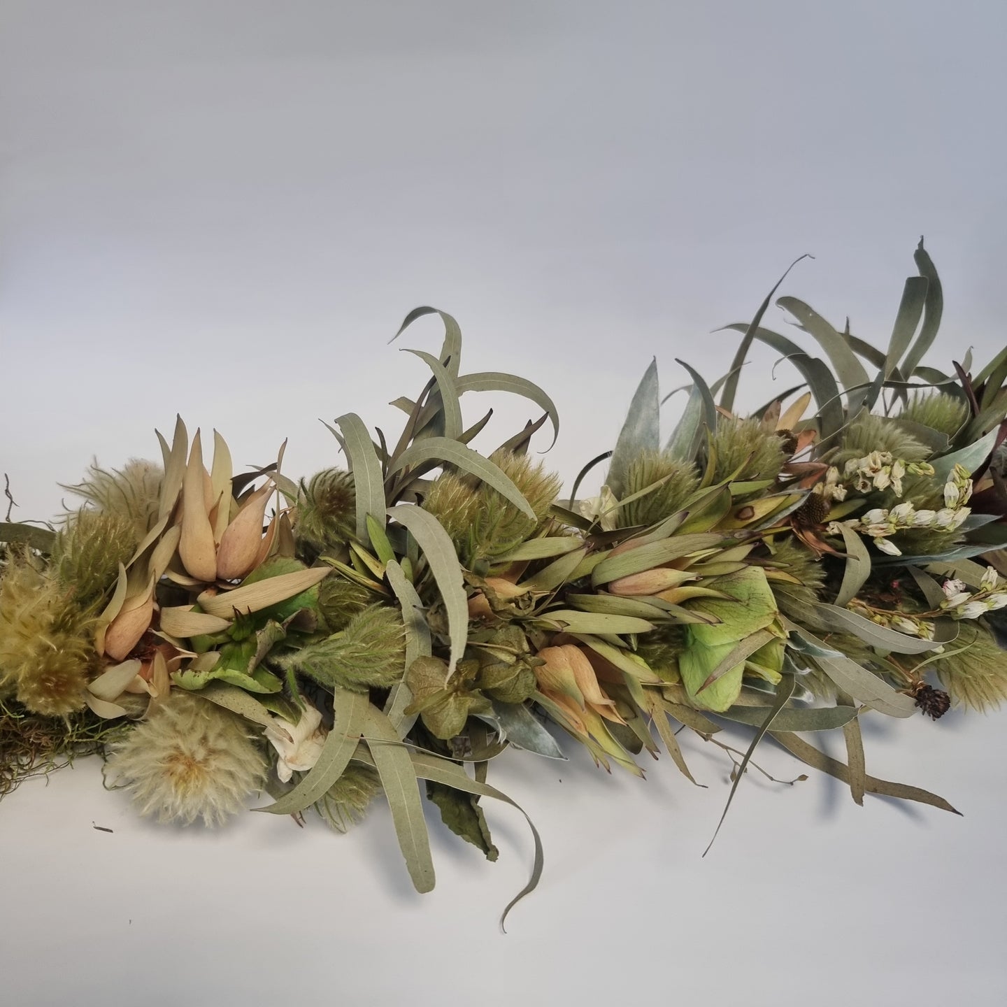 Dried Floral Table Runner